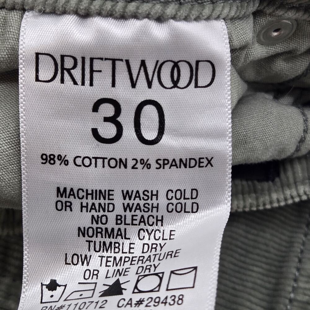 Driftwood Women's Corduroy Embroidered Farrah Flare Leg Jeans Size 30 34" Inseam - Picture 9 of 12